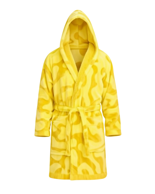 VALUENCIO | DESENLİ SARI RENK ERKEK SABAHLIK