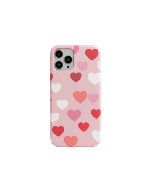 VALUENCIO | Kalp Desenli iPhone Telefon Kılıfı