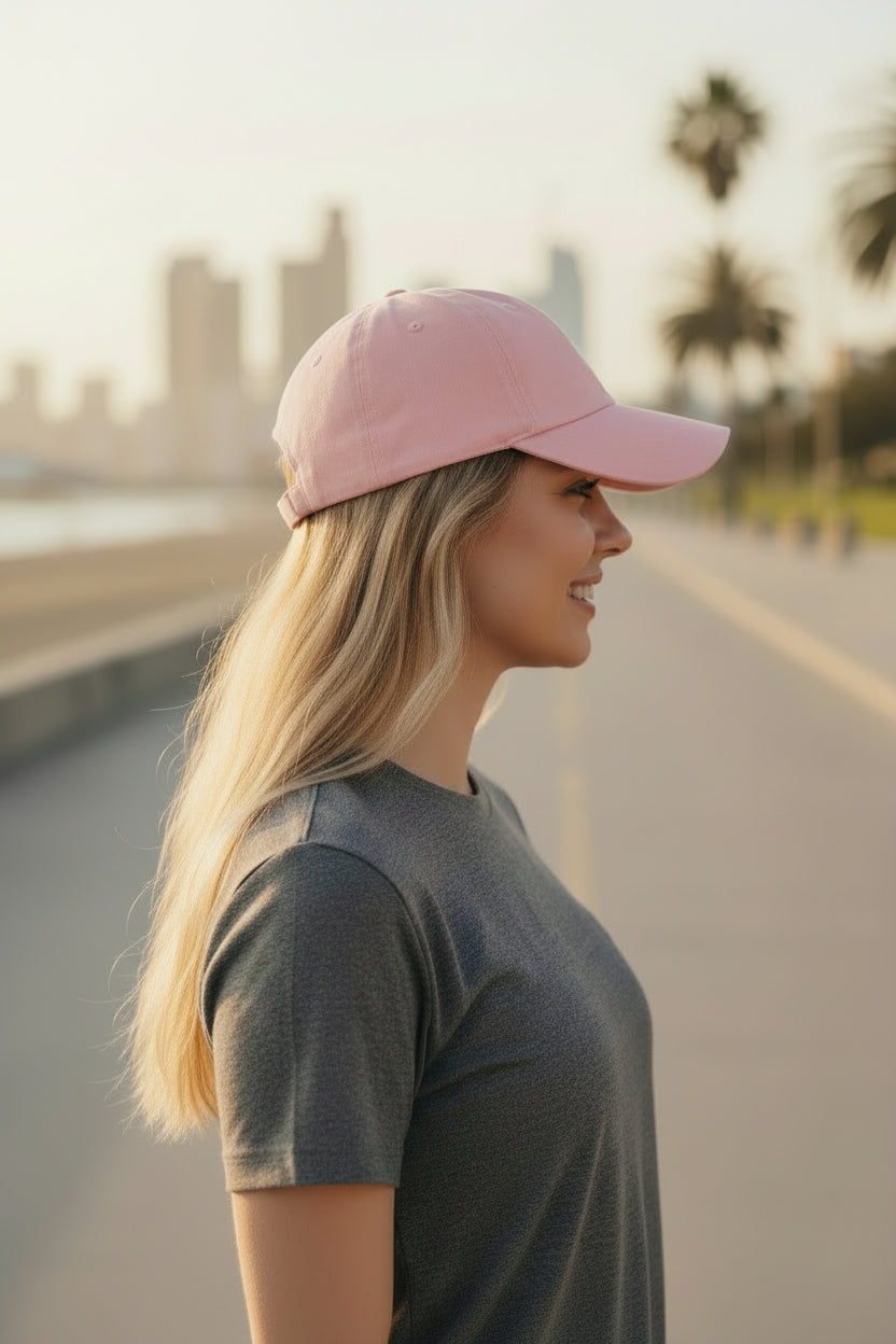 VALENCIO | Kalp Detaylı Pembe Şapka