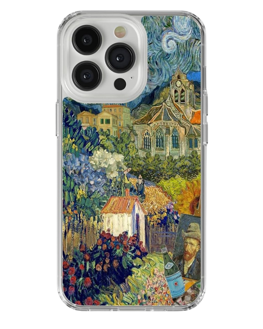 VALUENCIO | iPhone 13 Pro Max Uyumlu Van Gogh Kolaj Tasarımlı Kılıf