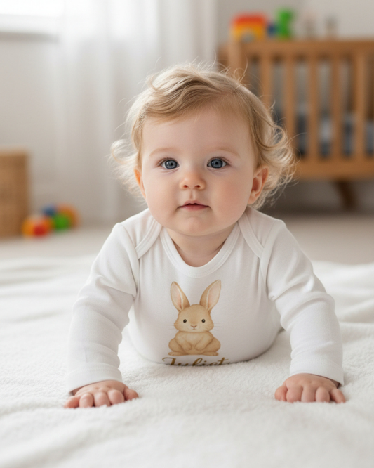 VALUENCIO | DESENLİ  PATİKLİ ORGANİK BEBEK TULUM