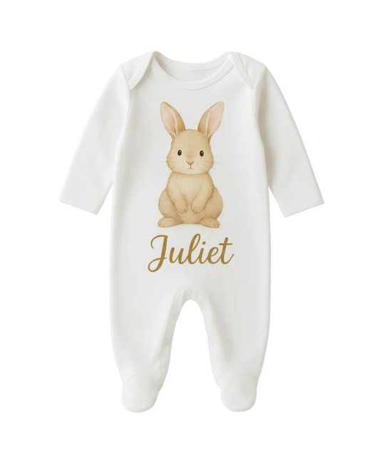 VALUENCIO | DESENLİ  PATİKLİ ORGANİK BEBEK TULUM