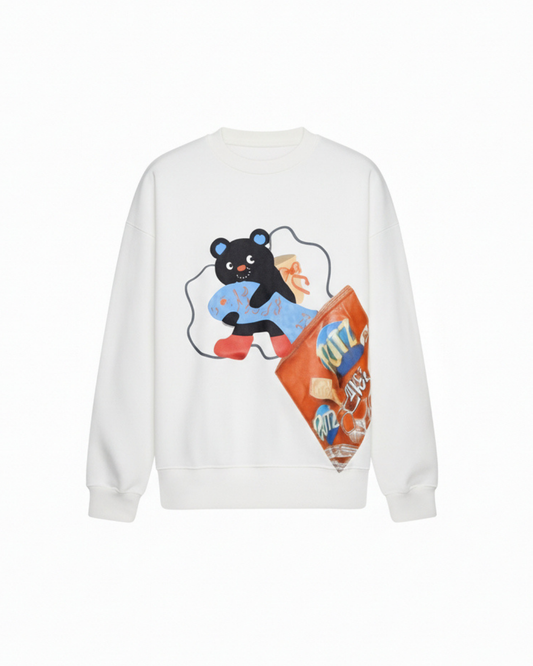 VALUENCIO | DESENLİ COUPLE ERKEK SWEATSHİRT